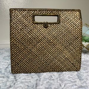 Hand Woven Rattan Tote Bag